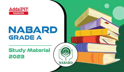 NABARD Grade A Study Material 2023 Topic Wise PDFs