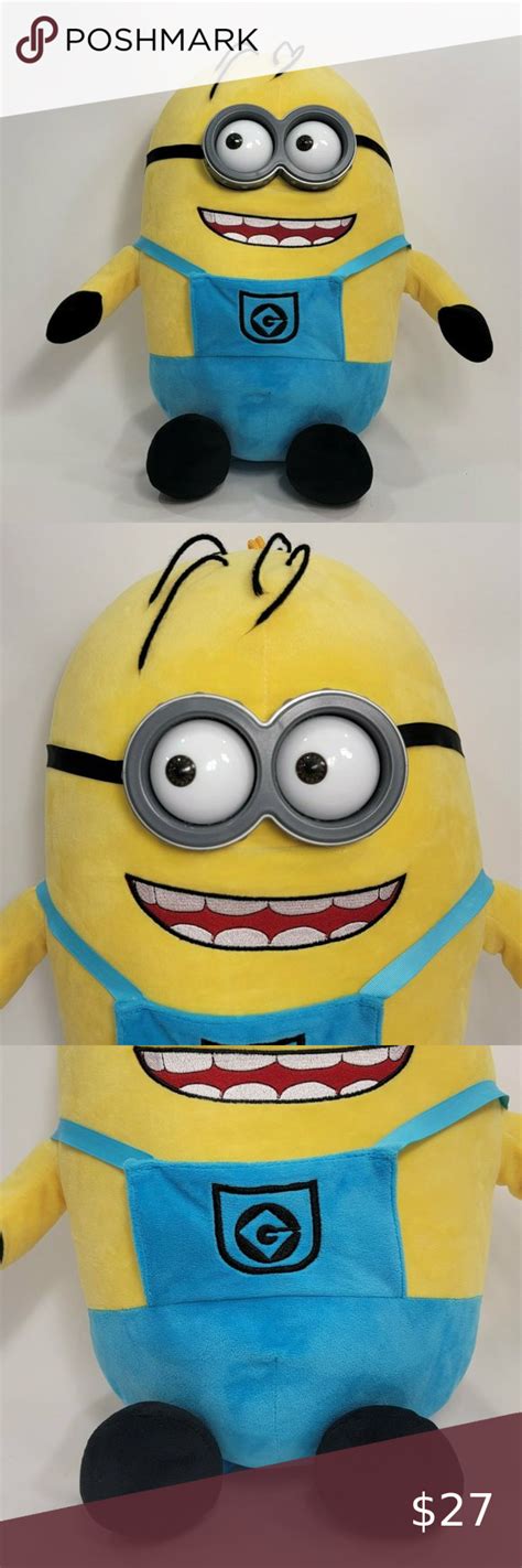 Despicable Me Large MINION plush With Googles Stuffed Toy 20" | Minions, Despicable me, Plush