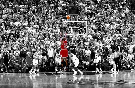 Michael Jordan Last Shot Wallpaper Hd Imashoncom Michael Jordan