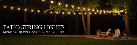 Patio String Lights - Yard Envy