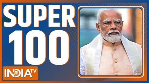 Super 100 BJP Candidate 8th List PM Modi Meerut Rally CM Yogi