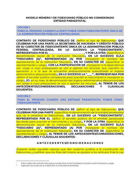 Introducir 39 Imagen Contrato De Fideicomiso Mercantil Modelo Abzlocalmx