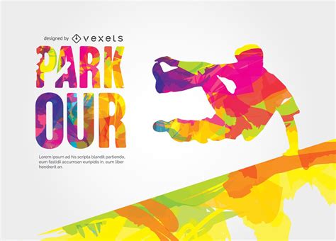 Parkour Vector Design Vector Download