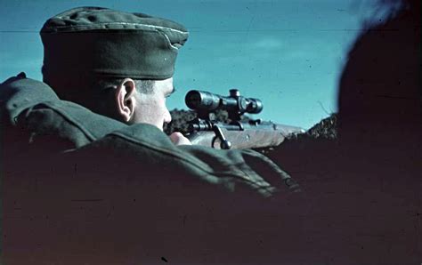 World War Ii In Color A German Sniper In Stalingrad