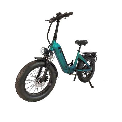 Electric Bicycle 20inch Fat Tire Folding E Bike 48V 500W Fat Bike