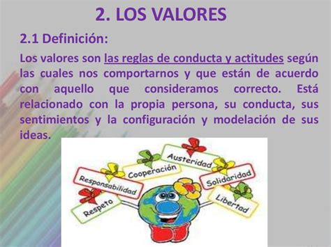 Tema Los Valores