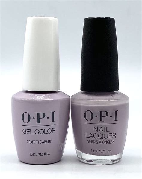 OPI Nail Polish & GelColor Gel Nail Polish Duo Set - LA02 - Graffiti ...