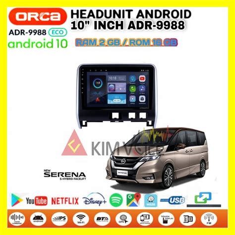 Jual Head Unit Android Orca Eco Inch Oem Serena C Soket Pnp Di