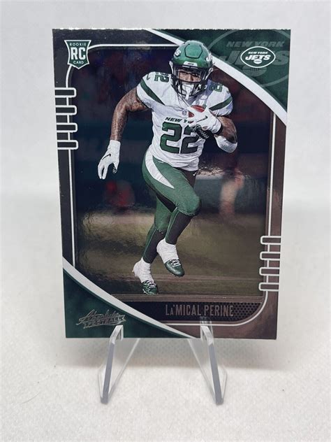 2020 Panini Absolute Football 176 La Mical Perine Rookie Card RC New