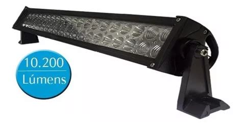 Farol Milha Barra Leds W Lm V Flood Spot Refletor Led