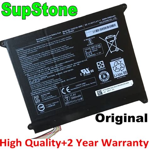 Supstone Genuine Original Pa U Brs Pa U Laptop Battery For