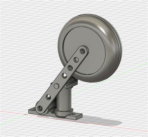 Free Stl File Tailwheel For Rc Planes 🛩️・3d Printable Object To