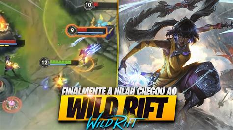 Saiu Gameplay Da Nilah No Wild Rift N O Teve Conex O Youtube