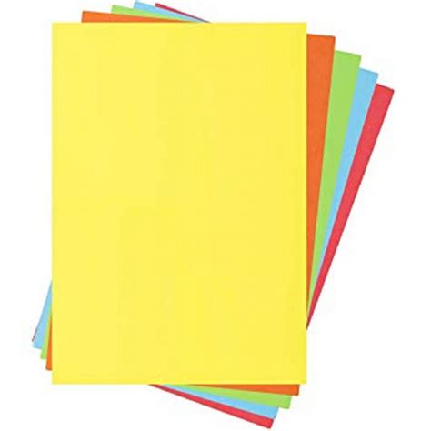 Pack Of Light Yellow Colored Paper A4 80gsm Tr15502019