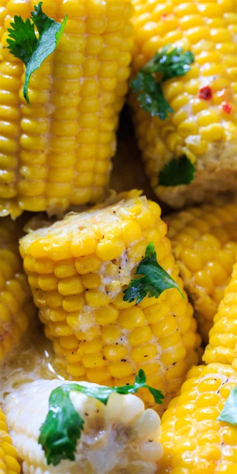 Crock Pot Corn On The Cob Spicy Southern Kitchen