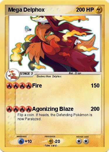 Pokémon Mega Delphox 17 17 - Fire - My Pokemon Card