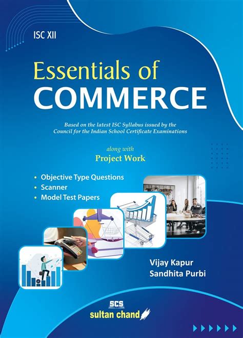 Essentials Of Commerce Textbook For Isc Class 12 2022 2023 Session Vijay Kapur Sandhita