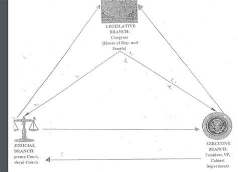 System Of Checks And Balances Diagram Quizlet