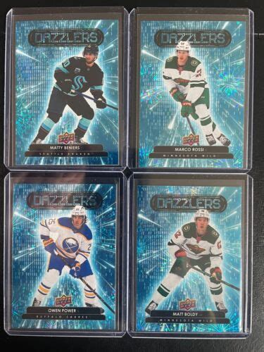 2022 23 Upper Deck Series 1 2 Dazzlers Blue Single Cards You Pick