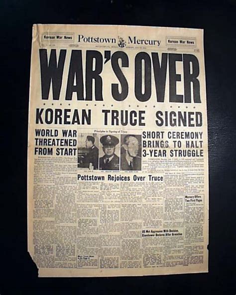 End Of The Korean War