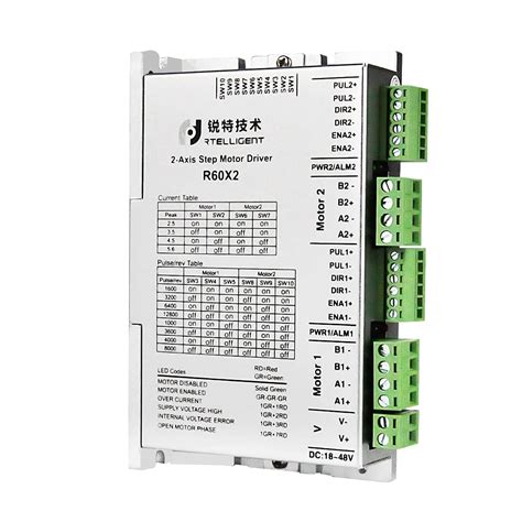 Buy Rtelligent 2 Axis Stepper Motor Driver Pulse Control Two 2 Phase