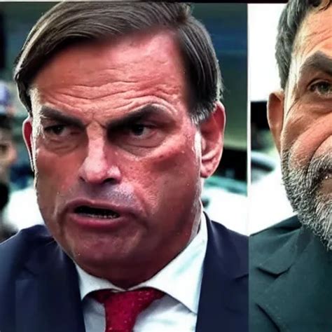 Bolsonaro Vs Lula Epic Battle Cinematic K Artistic Stable