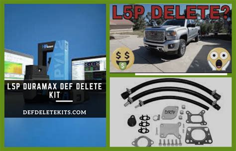 LP5 L5P Complete EGR DPF DEF Delete Kit 2017 2023 Duramax 48 OFF