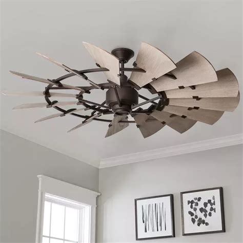 Industrial chic rustic farmhouse ceiling fans shades of light – Artofit