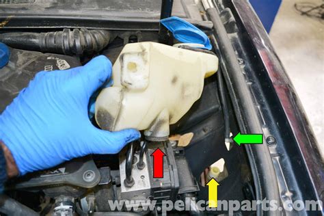 Audi A4 B6 Windshield Washer Reservoir And Pump Replacement 2002 2008