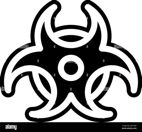 Protective Equipment Biohazard Sign Icon Stock Vector Image And Art Alamy