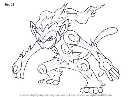 Pokemon Infernape Drawing