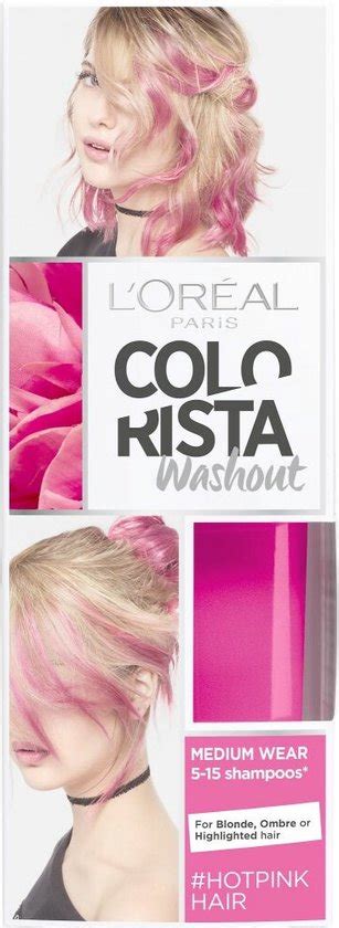 Loréal Paris Colorista Washout Hotpink 1 2 Semaines De Coloration