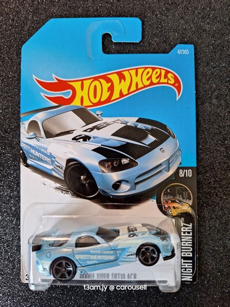 Hot Wheels Dodge Viper Srt Acr Speedhunters Blue Hobbies Toys Toys Games On Carousell