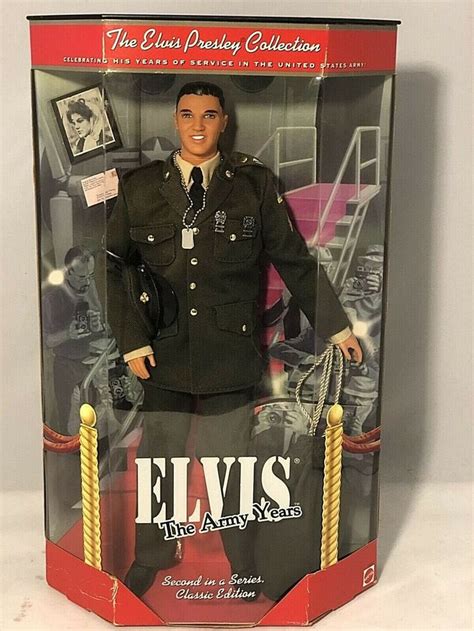 Mattel Elvis Presley Collection The Army Years Fashion Doll 21912 For Sale Online Ebay