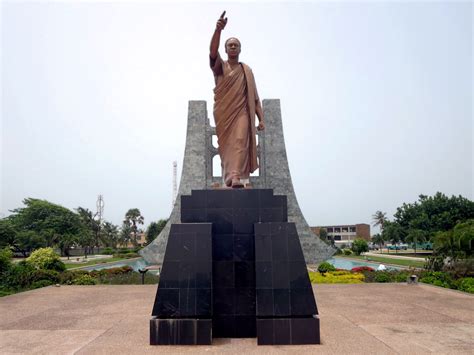 Kwame Nkrumah Statue A Bronze Statue Of Ghana S First Pres Flickr