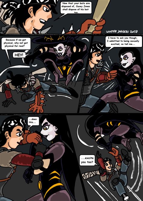 Teenage Mutant Ninja Turtles Comic Bat Versus Bat Page By Saiyaman Hentai Foundry