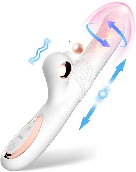 Rabbit Vibrator Thrusting Sex Dildo Vibrating Wand For Her