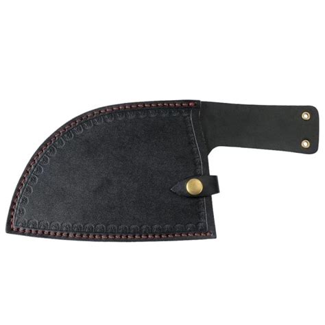 Leather Cleaver Knife Sheath Pu Dicasteel