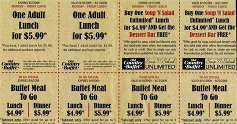 Free Coupons Online: Old Country Coupons Buffet