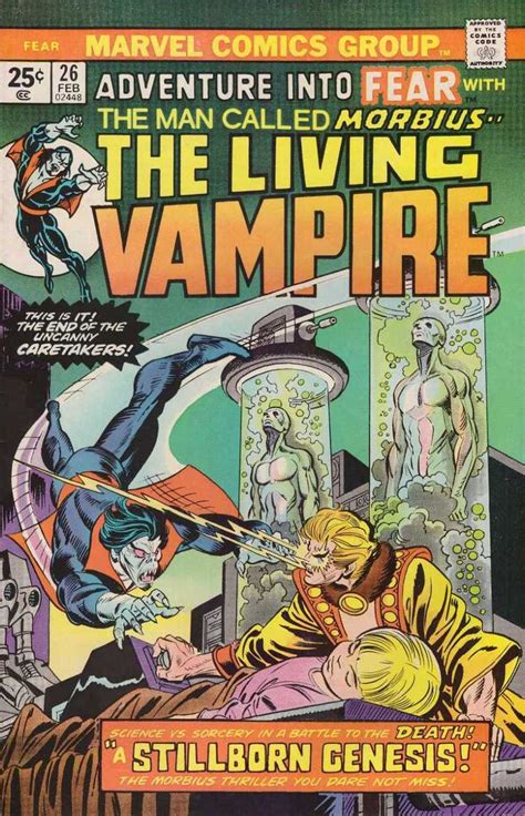 Adventure Into Fear With The Man Called Morbius The Living Vampire