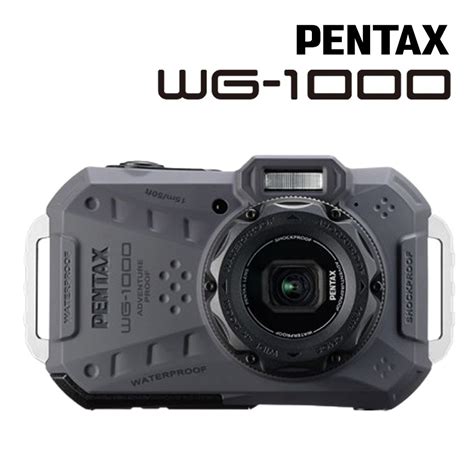 楽天市場PENTAX WG 1000 グレーペンタックス リコー コンパクトデジタルカメラ 防水 防塵 耐衝撃 工事 建設 現場