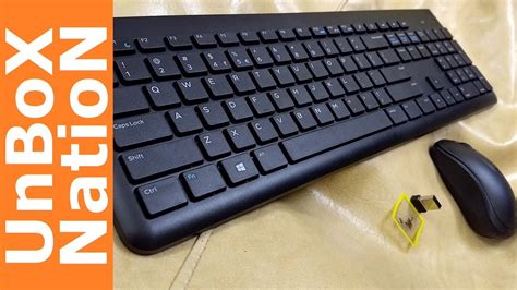 Dell KM117 Wireless Keyboard Mouse Unboxing Review UNBOX NATION