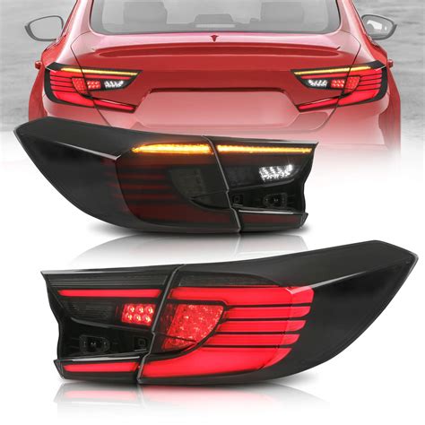 Buy Mostplus Led Tail Lights For Honda Accord Rear Lamps