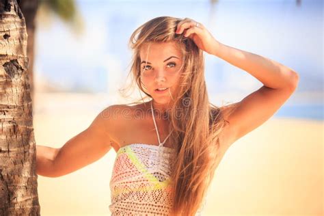 Blonde In Grey Short Tight Dress Stock Image Image Of Caucasian Elegant 164161469