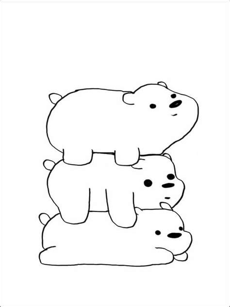 Tres Osos Sentados Para Colorear Imprimir E Dibujar Coloringonlycom