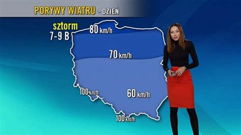 Mokro i wietrznie na Bałtyku sztorm TVN Meteo