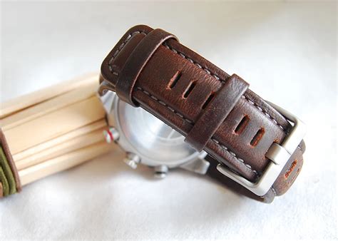 Ремешок для часов из натуральной кожи. Замена для часов Timex T45601 и ...