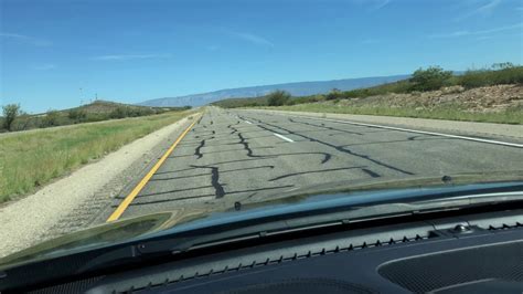 Us Route 54 Highway From El Paso Tx To New Mexico Youtube