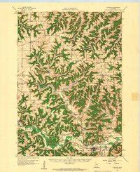 1958 Map of Houston, MN — High-Res | Pastmaps