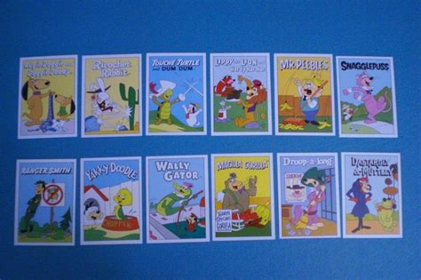 Arbys 1994 Hanna Barbera Classic Trading Cards Lot Of 12 Different